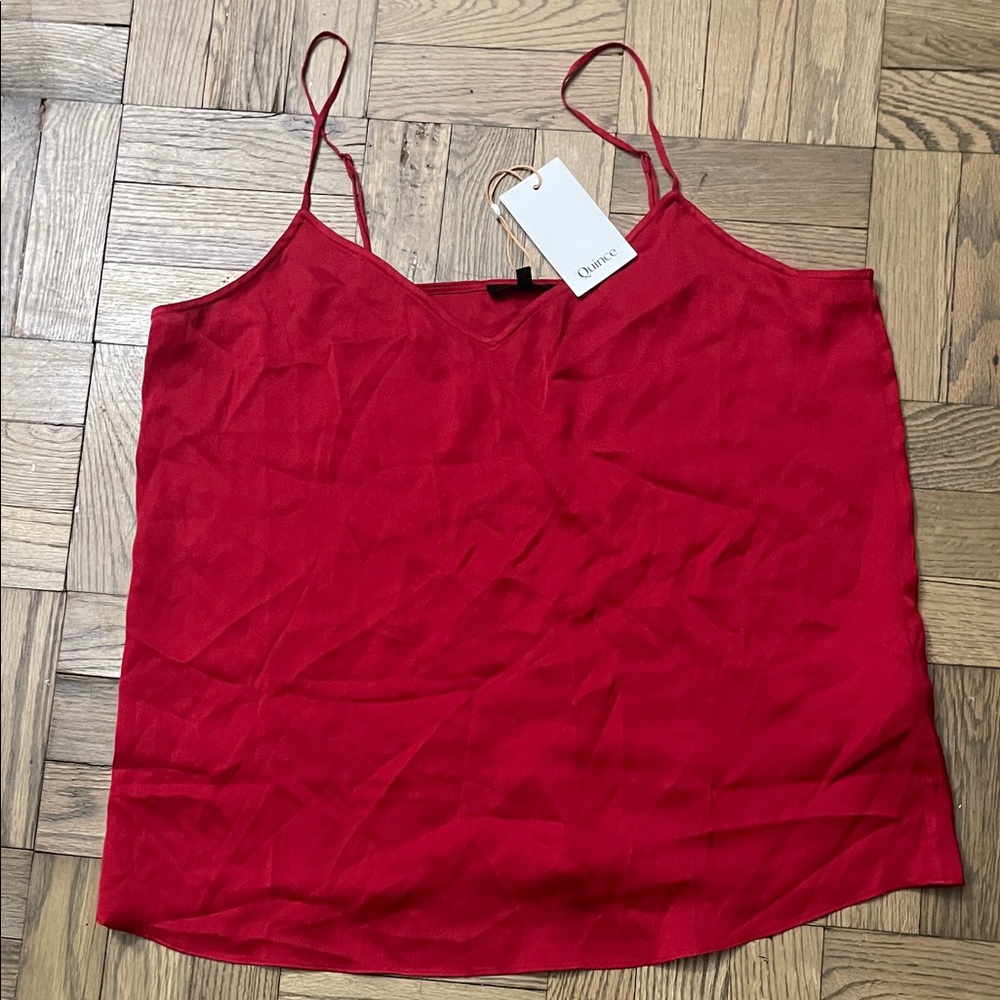 Quince Bold Red Camisole